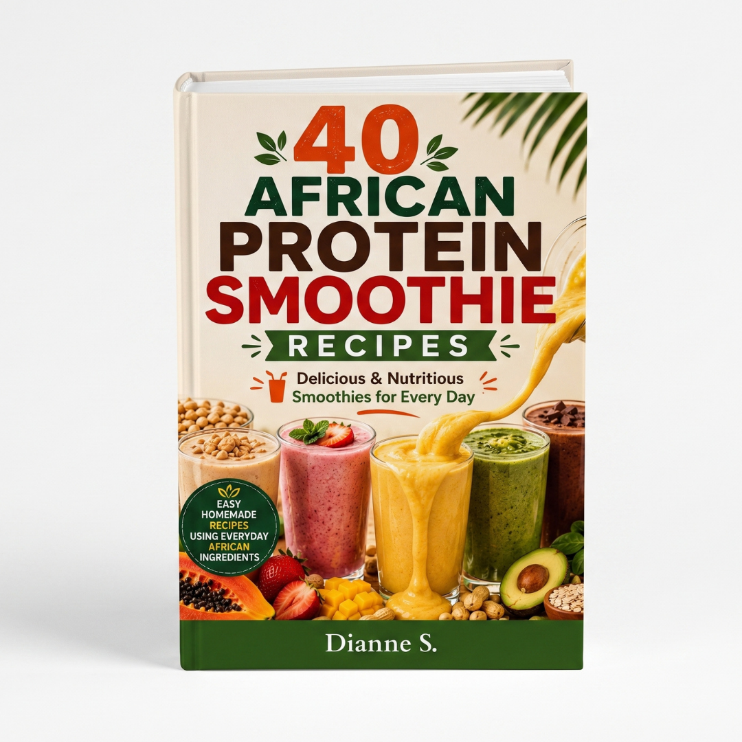 Cover of 40 African Protein Smoothie Recipes by Dianne Shamaki